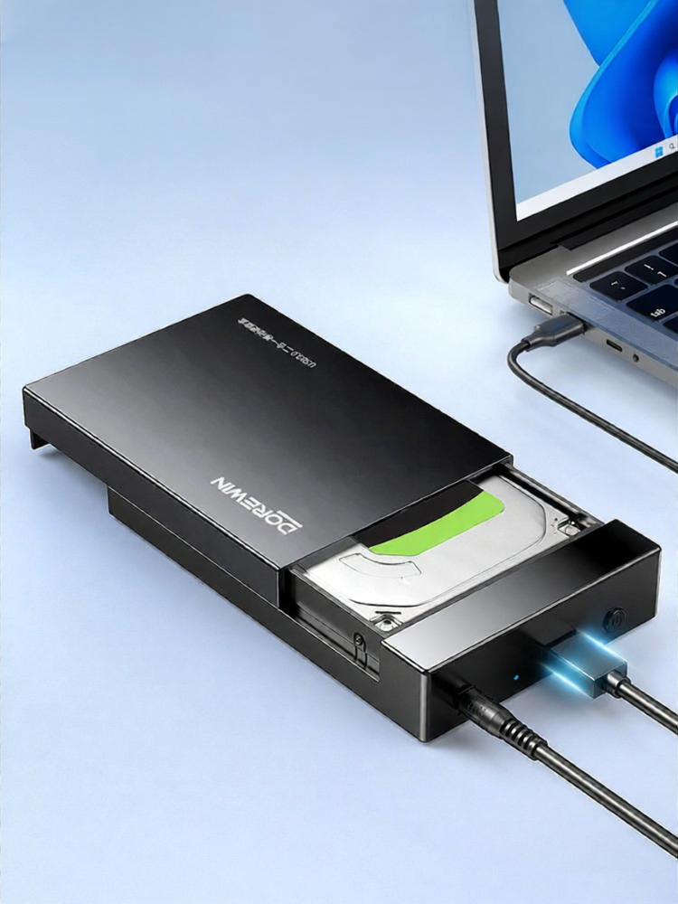 Dorewin | External USB 3.0 Hard Drive Enclosure 3.5-inch ราคา 354 บาท*ส่งฟรี