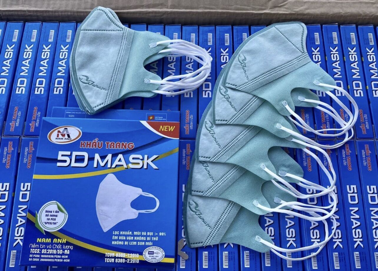 Mask 5D Famapro ของผู้ใหญ่ 1 กล่อง บรรจุ 10 ชิ้น - Sleepnnap - ThaiPick