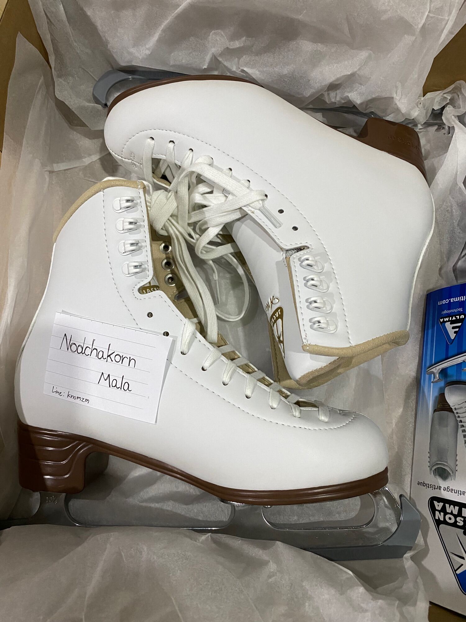 Jackson Figure skate รองเท้าไอซ์สเก็ต ฟิกเกอร์สเก็ต Lazada.co.th