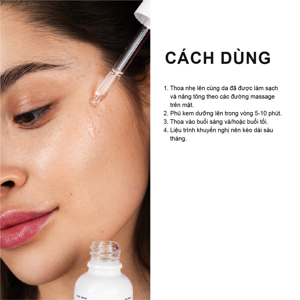 ART & FACT Serum Dưỡng Ẩm Cho Mặt Với Phức Hợp 4D Axit Hyaluronic 3% Và Chiết Xuất Rau Má