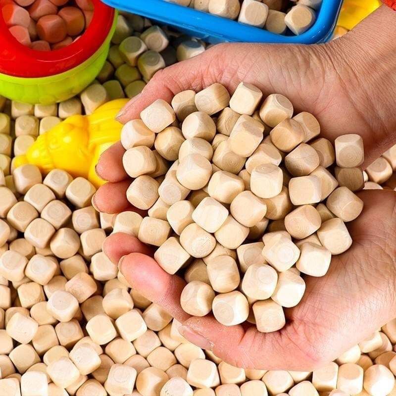 Wooden Sand Cubes ? ทรายไม้ สำหรับเด็ก