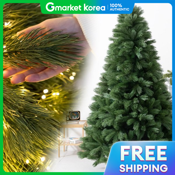flowertree | Christmas Premium Pe Large Pine Tree, 210cm Fir Tree - Store Display Decoration Supplies - ยี่ห้อ flowertree ราคา 18,114 บาท*ส่งฟรี