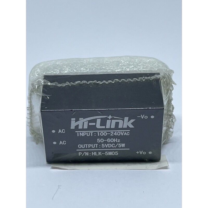 HLK-5M05  AC/DC Converters  Input :100-240VAC Output : 5VDC 5W