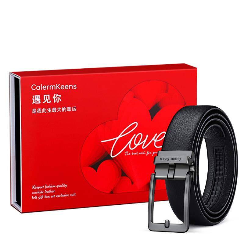 calermkeens | Genuine Leather Automatic Buckle Men's Belt ราคา 2,536 บาท*ส่งฟรี