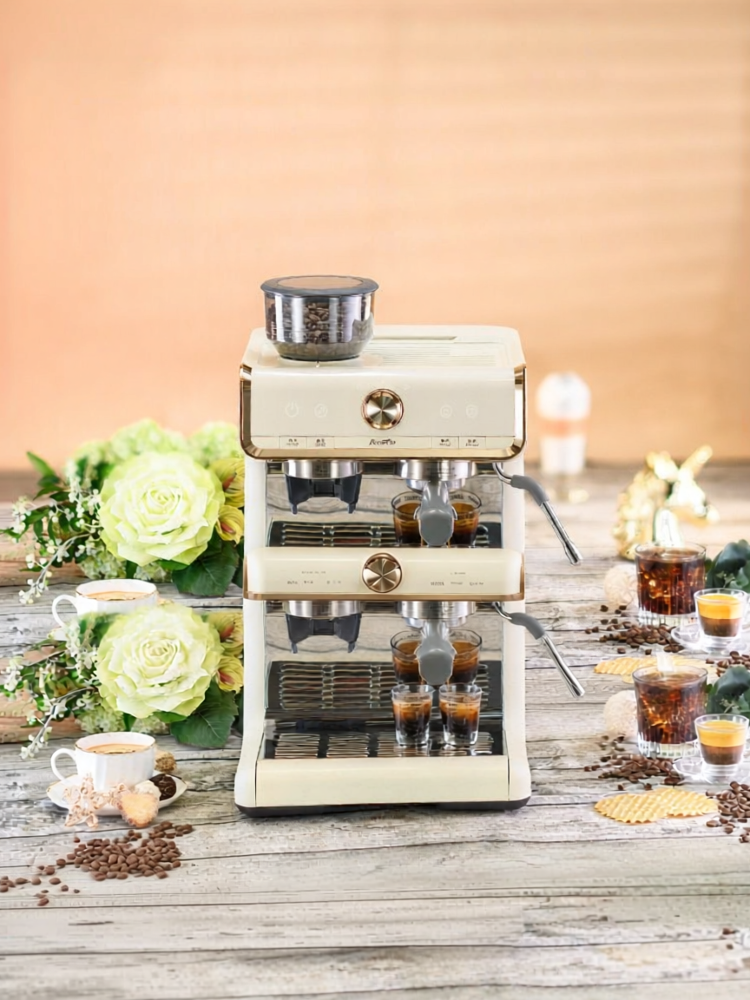Barsetto | Grinding Semi-automatic Espresso Machine Home & Commercial Use ราคา 23,142 บาท*ส่งฟรี