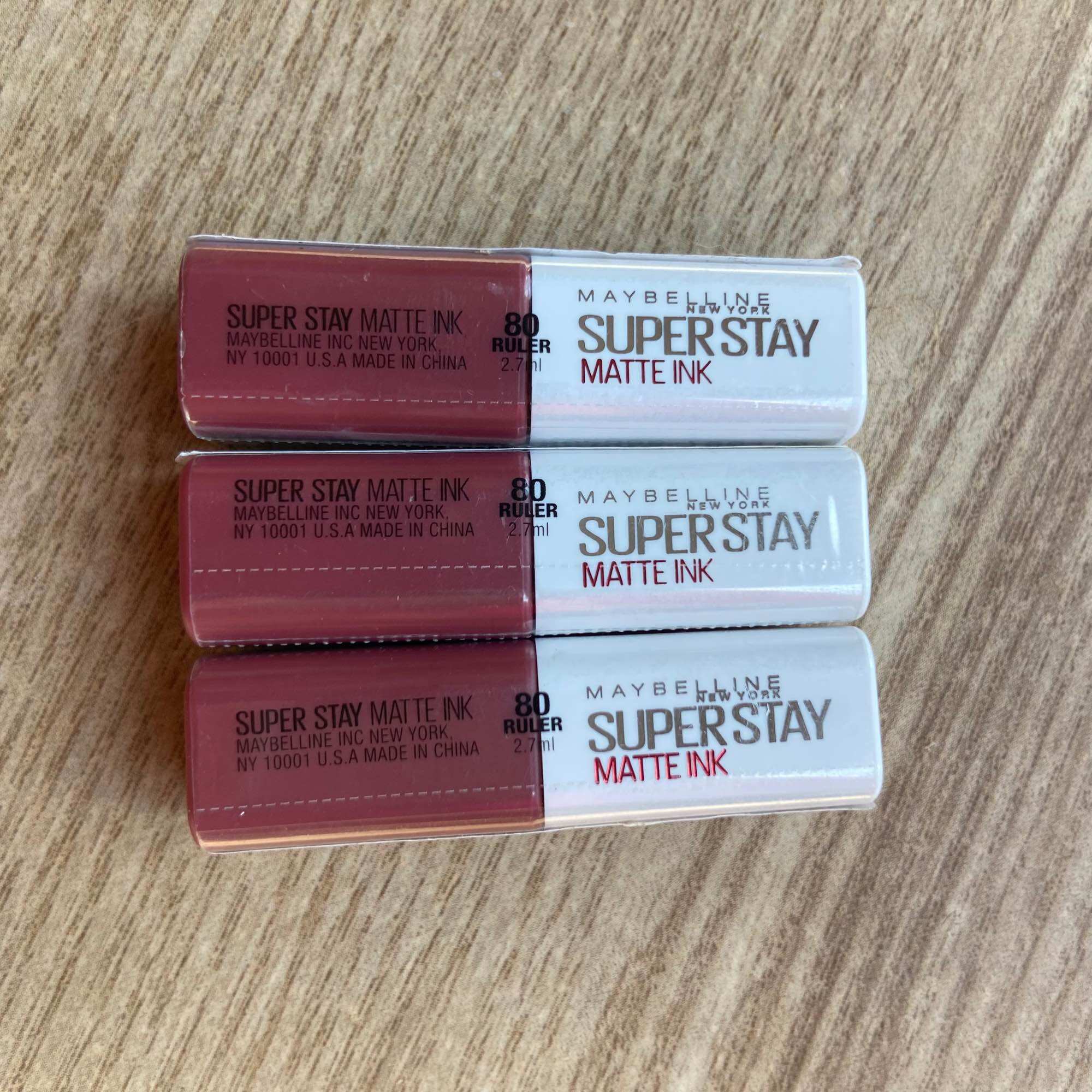 Super Stay Ruler Mini Maybelline superstay matte ink สี 80 Ruler ลิปแท่งจิ๋ว พกพาสะดวก ...