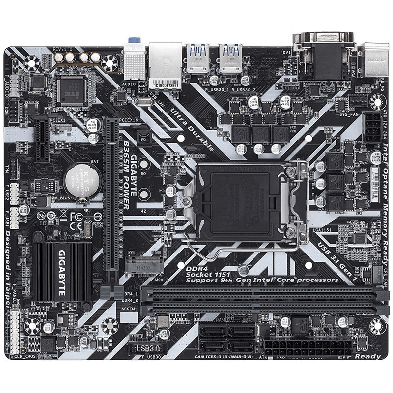 Multi-Gen CPU Compatible Mainboard 1151-pin ราคา 1,830 บาท*ส่งฟรี