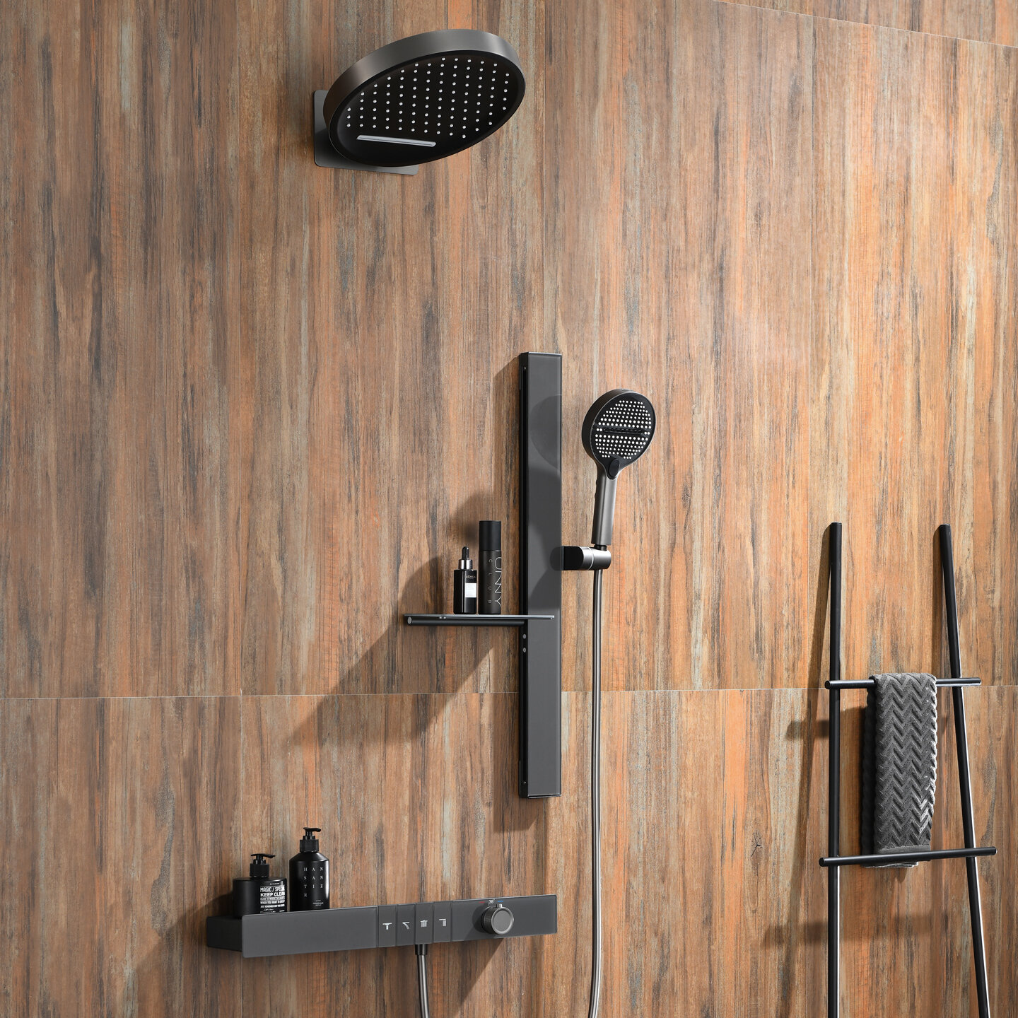 AZOS | Smart Digital Thermostatic Shower Set with Boost Pressure ราคา 13,155 บาท*ส่งฟรี