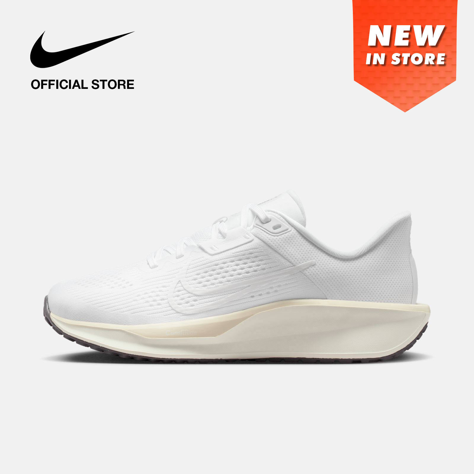 Nike Women's Quest 6 Road Running Shoes - White [FD6034-112] ราคา 3,000 บาท*ส่งฟรี