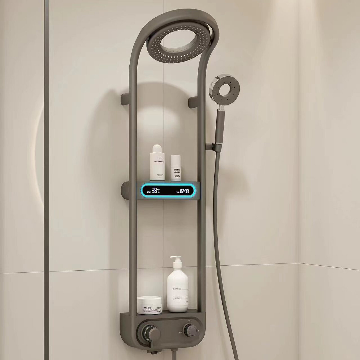 AZOS | Smart Digital Shower Set with Constant Temperature and Boosting Pressure ราคา 4,120 บาท*ส่งฟรี