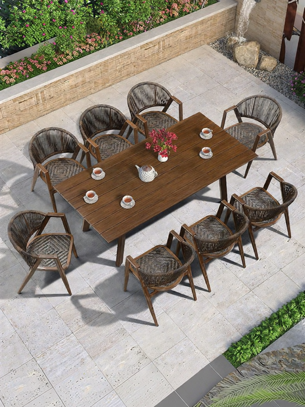 รูปสินค้า ZIYE | Waterproof Sun Protection Simple Style Patio Furniture