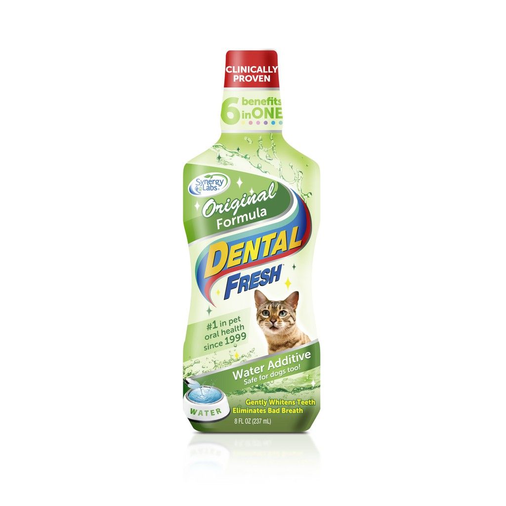 Dental Fresh น้ำยาขจัดกลิ่นปาก แมว ลดหินปูน ฟันผุ 237ml