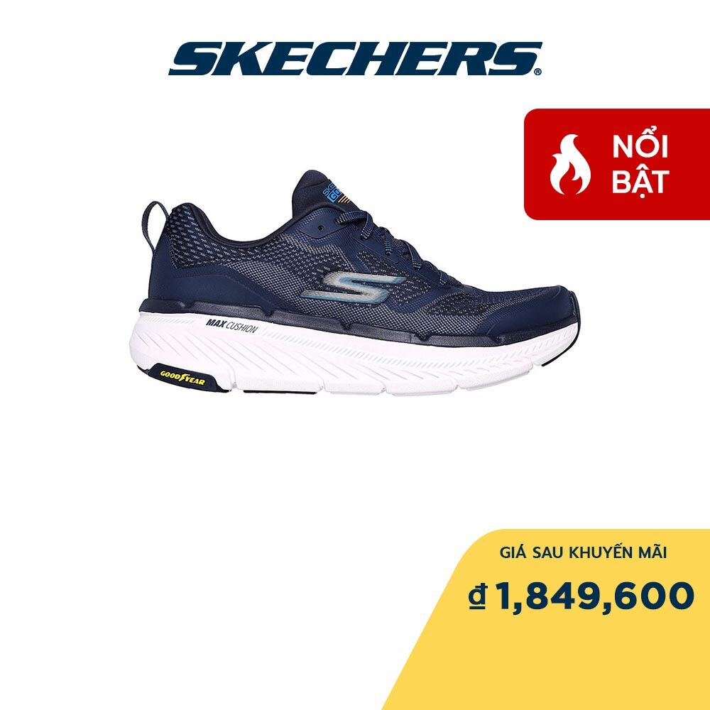 Skechers nam giày thể thao thường ngày max cushioning premier 2.0 vantage air-cooled goga mat - 220840-nvy