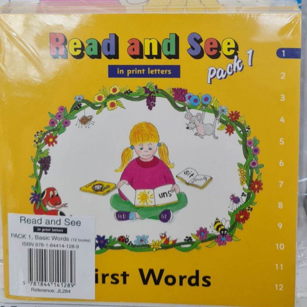 Jolly Phonics Read and See, Pack 1 (12 titles) | Lazada.co.th