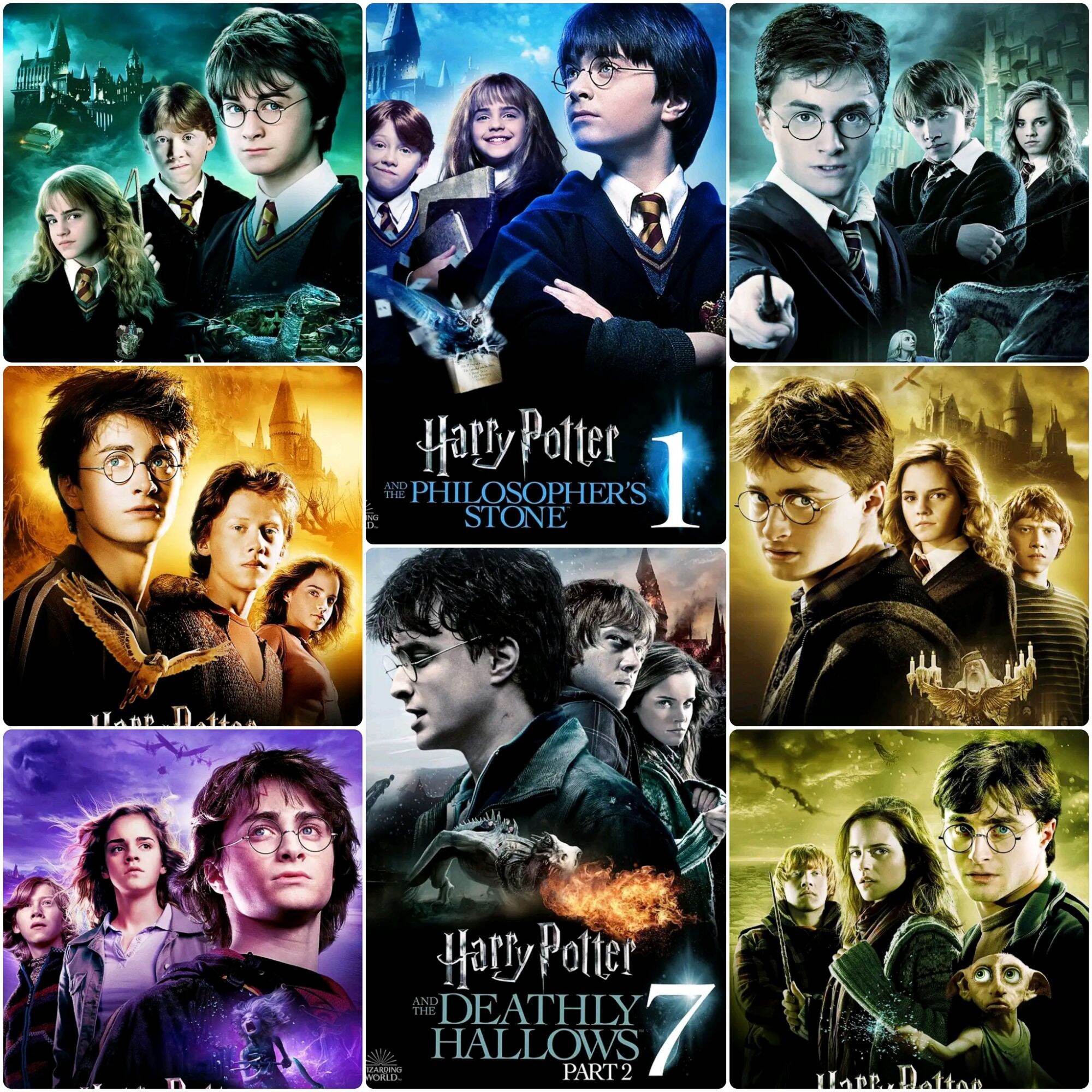 [DVD HD] แฮร์รี่ พอตเตอร์ ครบ 8 ภาค-8 แผ่น Harry Potter 8-Movie Collection (มีพากย์ไทย-ซับไทย เลือกดูได้)