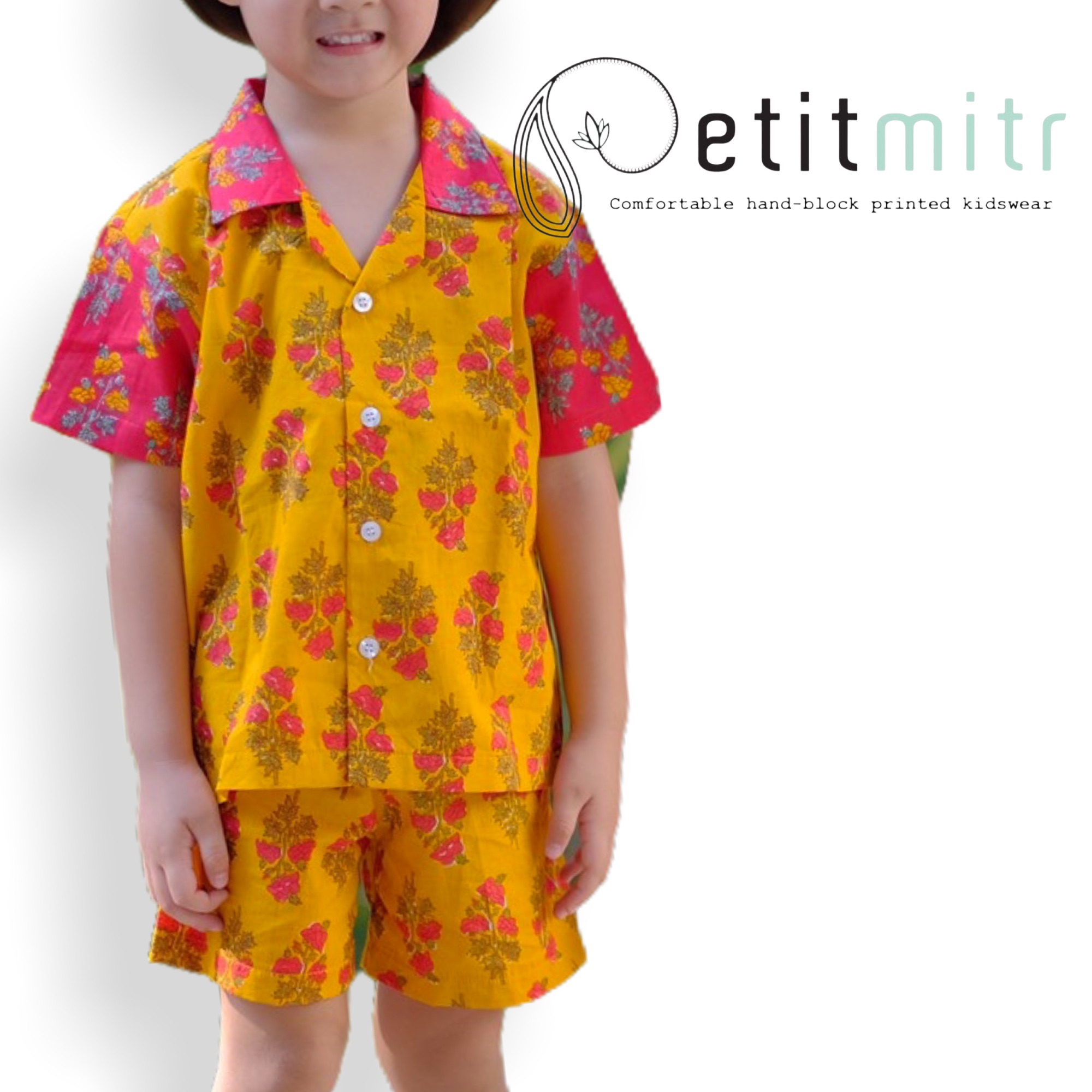 [Petit Mitr] Safari Shirt - เชิ้ตซาฟารี สำหรับเด็ก