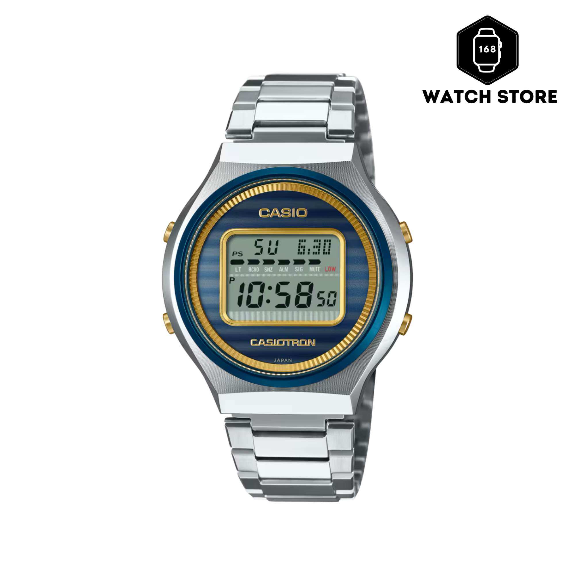 นาฬิกา Casio Standard CASIOTRON รุ่น TRN-50SS-2A 50th Anniversary Made in Japan ของแท้ ประกันศูนย์ 1 ปี ราคา 21,900 บาท*ส่งฟรี