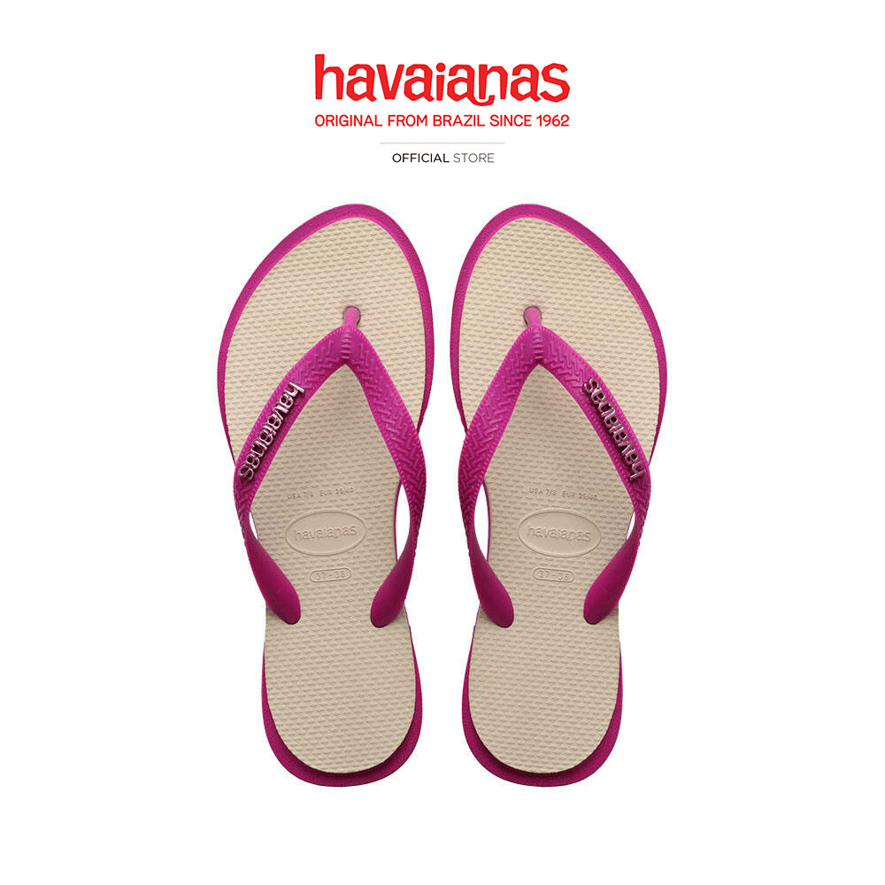 Havaianas Top Point Fusion Flip Flops Biege/Pink 415017220313F_F5Piwt ราคา 1,605 บาท*ส่งฟรี