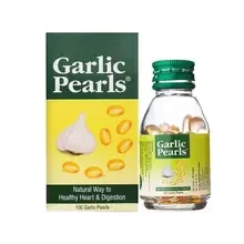 ภาพขนาดย่อของภาพหน้าปกสินค้าน้ำมันกระเทียม สกัดเย็น Garlic pearls from India-100 pcs จากร้าน kiaguru shop บน Lazada ภาพที่ 3