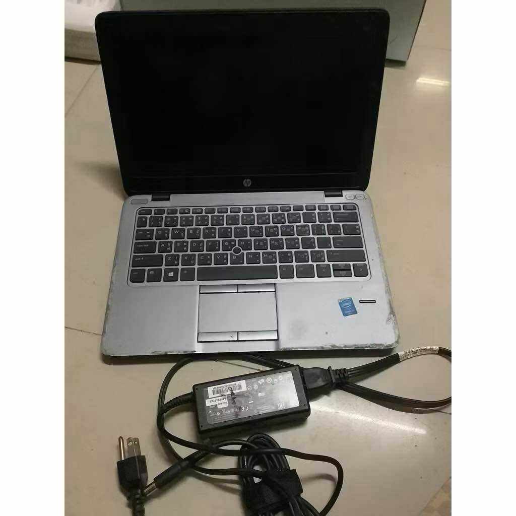 บอดี้บางจุดมีรอย มือ2 โน้ตบุ๊ค hp i5 gen5 🚨windows11 จอ12",HP Elitebook-820 G2 i5-5300U Gen5 Cpu2.3-2.3GHz DDR3L 8GB SSD 256GB