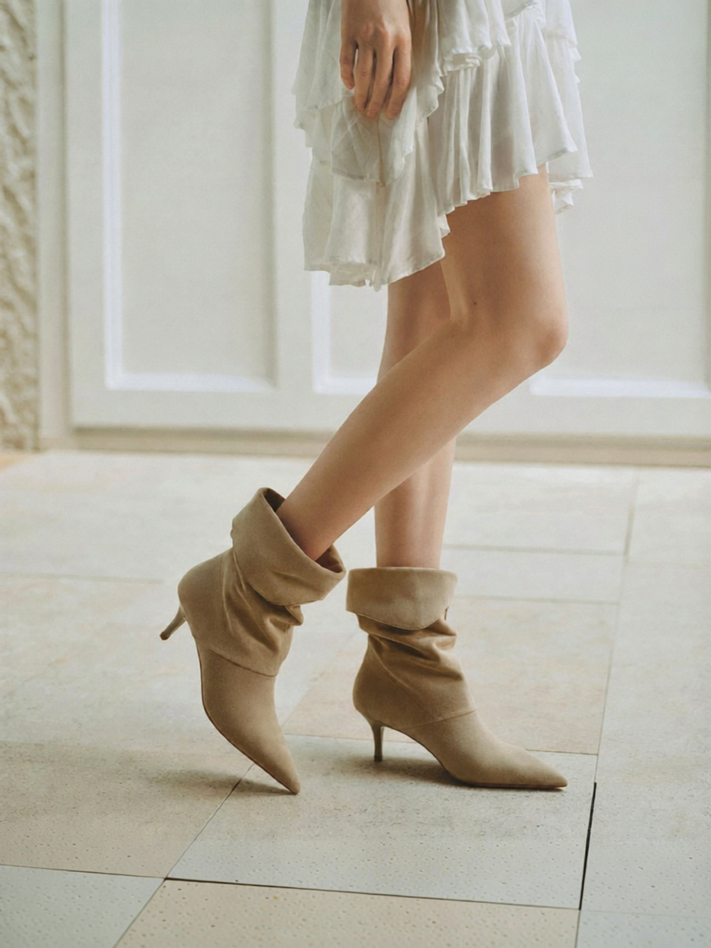 73hours | Slimming Western Fashion Boots ราคา 8,211 บาท*ส่งฟรี
