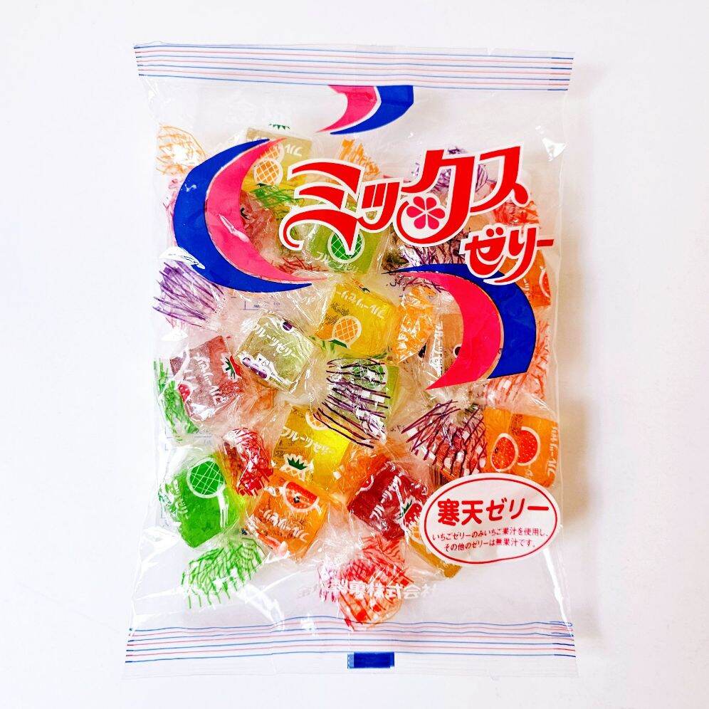 พร้อมส่ง Kinjo Jelly Candy เยลลี่พลาสติก เยลลี่กินเปลือกได้ เยลลี่