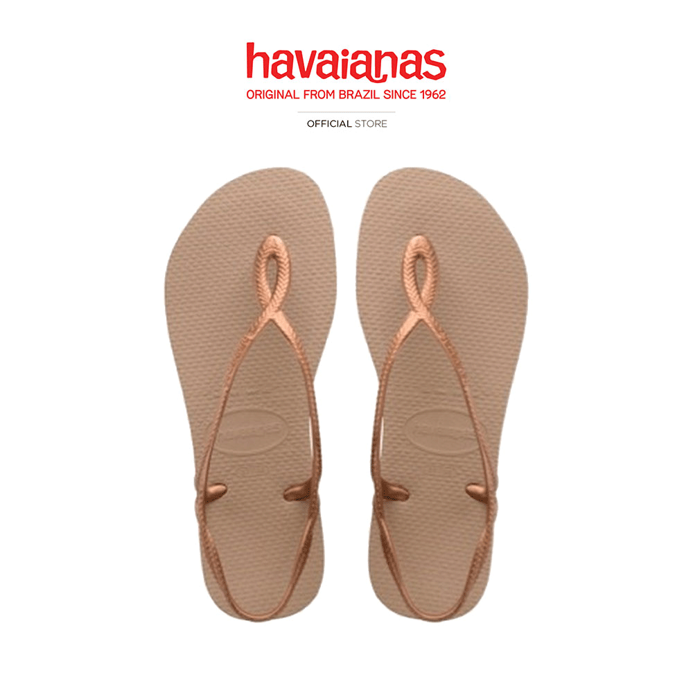 HAVAIANAS รองเท้าแตะ Luna Sandals ROSE GOLD 41296975282F_C3GDXX ราคา 1,035 บาท*ส่งฟรี