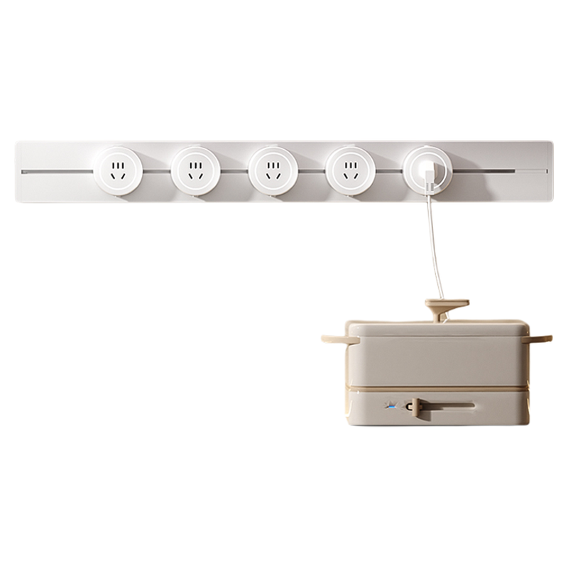 aux | Smart Movable Sliding Track Ultra-Thin Power Socket ราคา 1,605 บาท*ส่งฟรี
