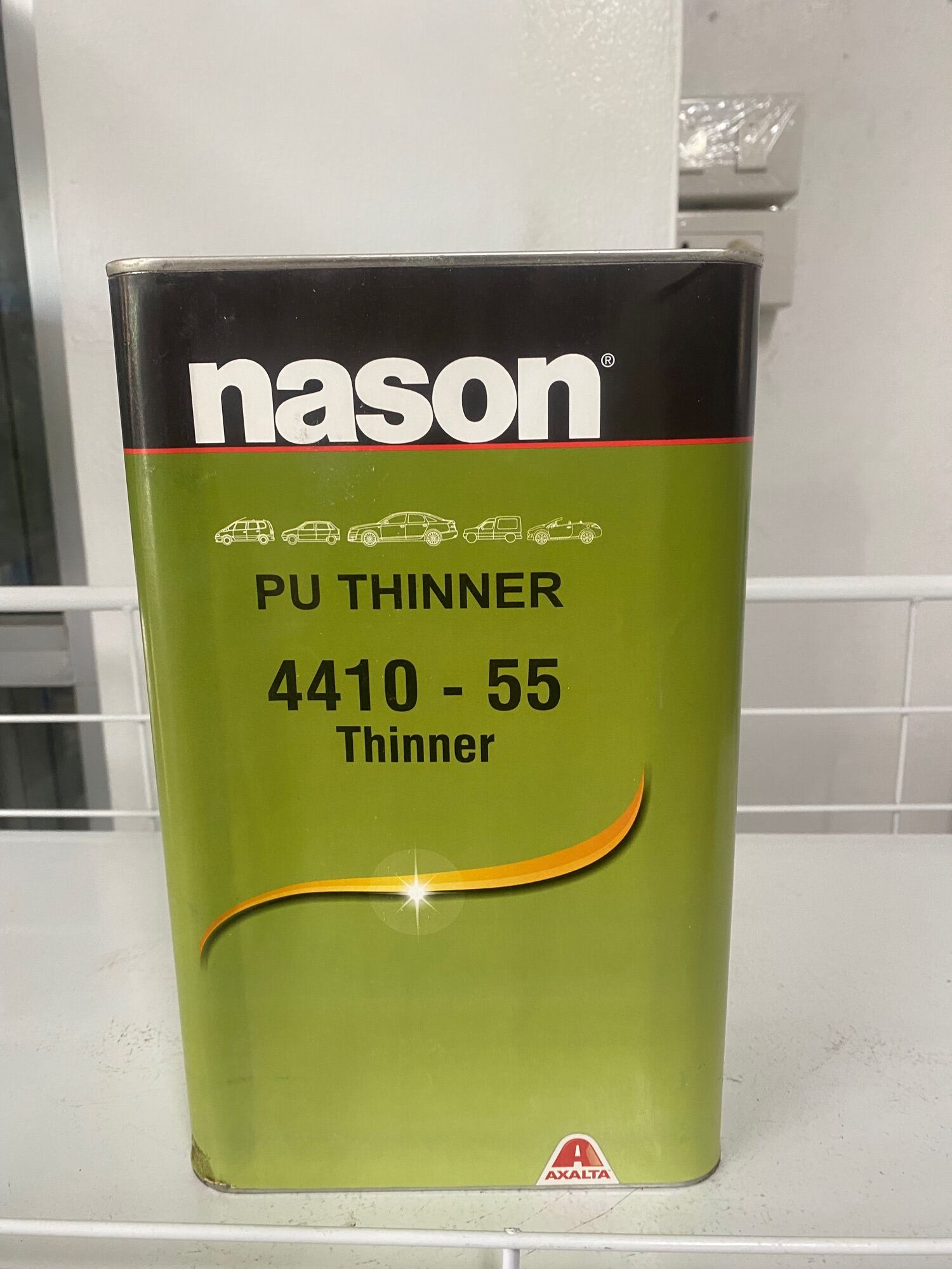 ทินเนอร์ผสมสี 2k Thinner nason ขนาด 4L Lazada.co.th