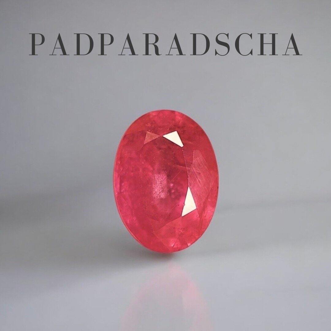Padparadscha Sapphire 2.75 ct. / UH / SUNSET ราคา 76,500 บาท*ส่งฟรี