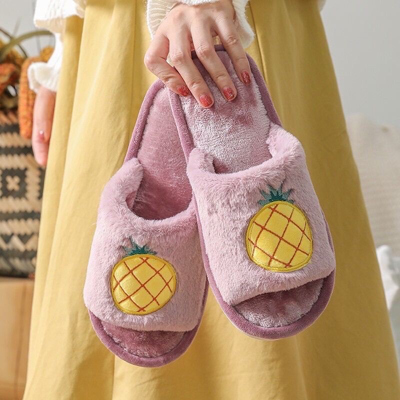 ❤️รองเท้าใส่ในบ้านลายผลไม้❤️รองเท้าใส่ในบ้าน รองเท้าใส่ในออฟฟิศ รองเท้า slippers