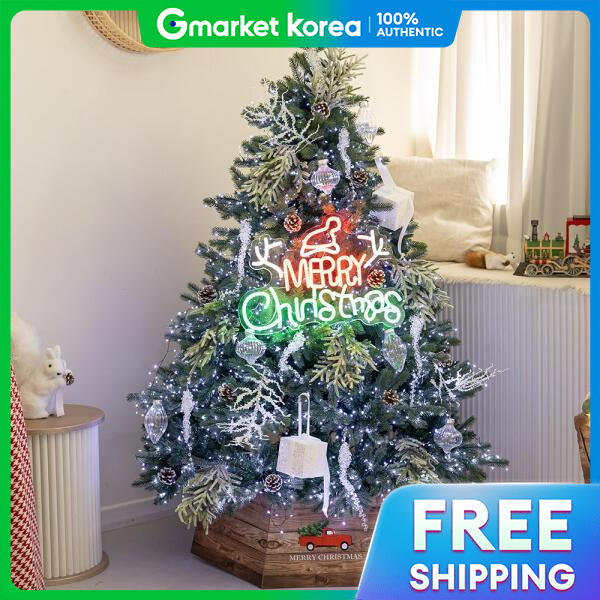 ART BOX | Artbox/Flower Tree Christmas Tree Decoration Full Set Shiny Pearl 150cm Double-Sided ราคา 20,112 บาท*ส่งฟรี