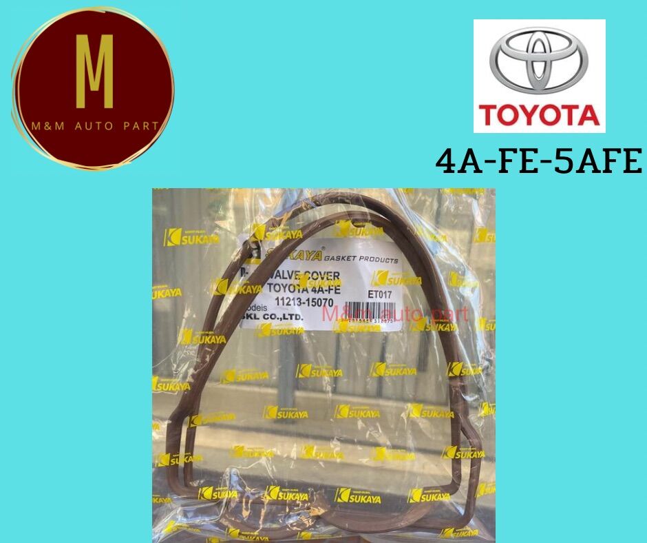 ยางฝาวาล์ว TOYOTA 4AFE,5AFE AE100 AE101 AE104 AT190 16V COROLLA 1600CC ยี่ห้อ sukaya เกรด A ราคา 99 บาท*ส่งฟรี