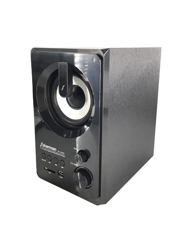 ภาพสินค้าSherman SB33B3B+2.1 Ch Multimedia Speaker มินิโฮมเธียเตอร์ ลำโพง Bluetooth Active speaker จากร้าน SRSOUND บน Lazada ภาพที่ 2