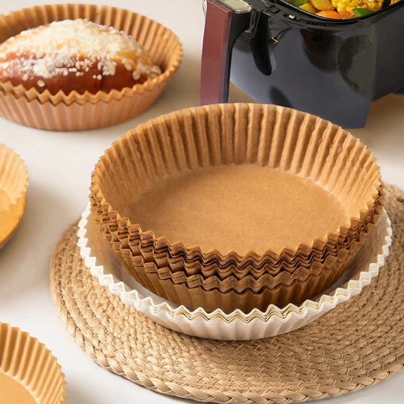 Besee | Air Fryer Specialized Round Absorbent Paper for Baking and Grilling ราคา 177 บาท*ส่งฟรี