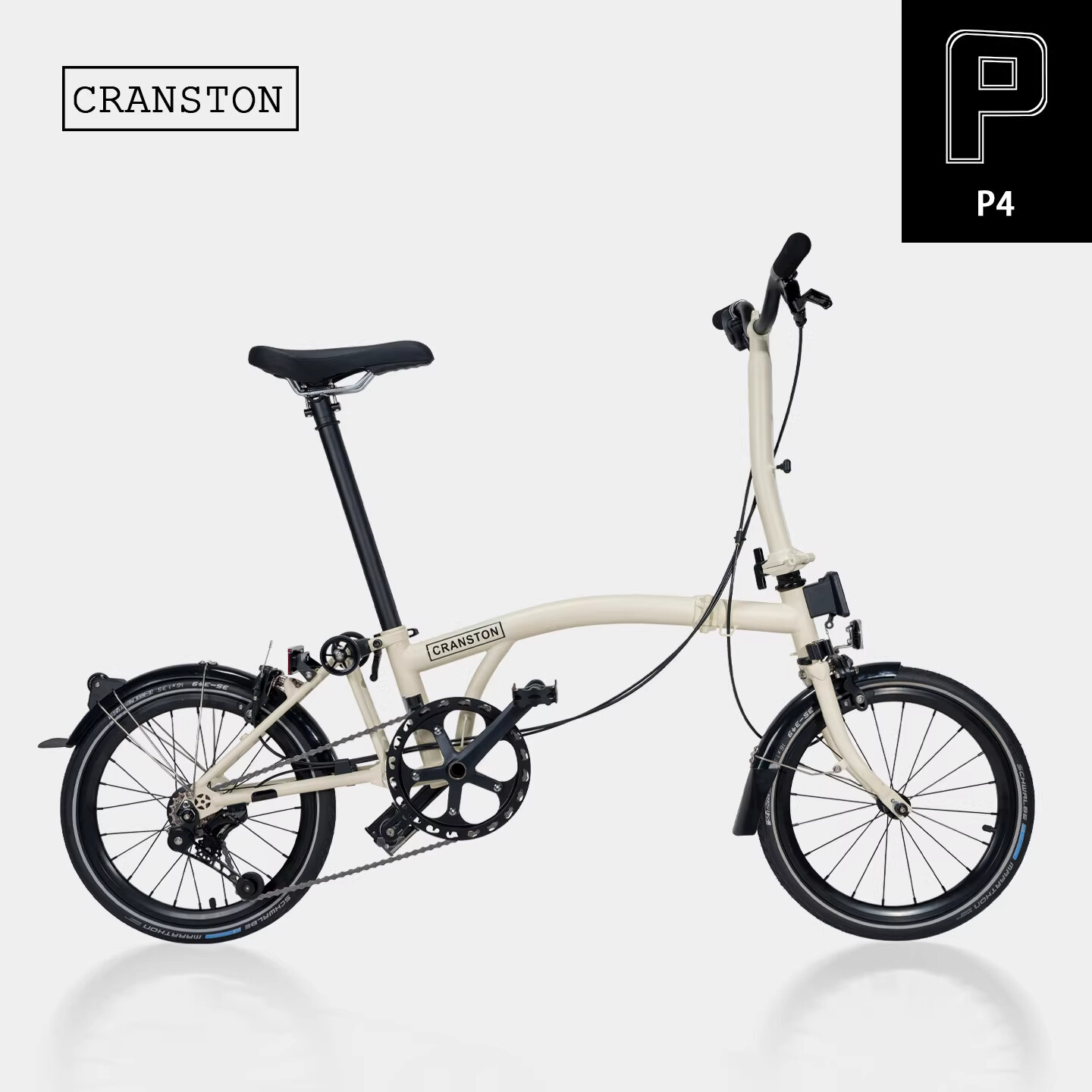 CRANSTON | Portable Folding Vintage City Bicycle 16 inch ราคา 31,460 บาท*ส่งฟรี