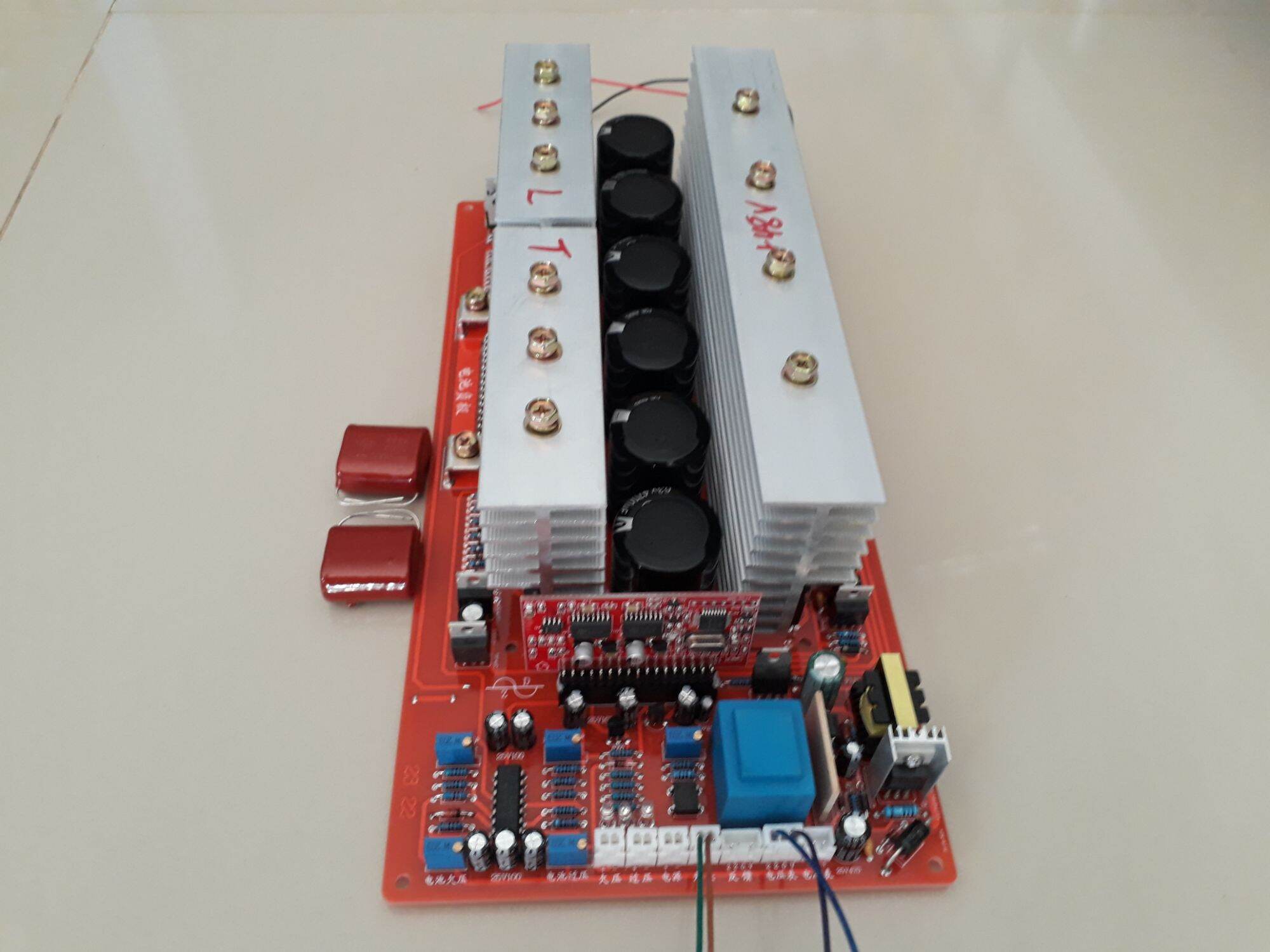 บอร์ด Inverter เพียวซายชนิดหม้อแปลง 24 mosfet 24v/48v Lazada.co.th