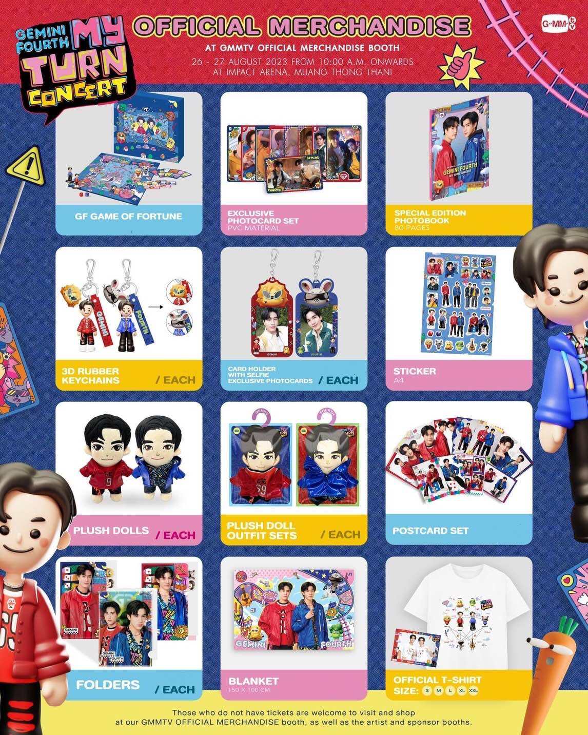貴重　allサイン入り GEMINIFOURTH MY TURN CONCERT 貴重 allサイン入り GEMINIFOURTH MY TURN CONCERT