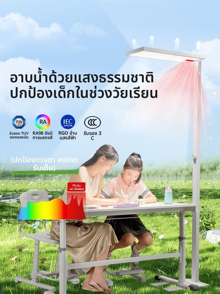 [Ruijie | Study专用 Full Spectrum Large Light Source Floor Lamp,Ruijie | Study专用 Full Spectrum Large Light Source Floor Lamp,] ราคา 3,491 บาท*ส่งฟรี