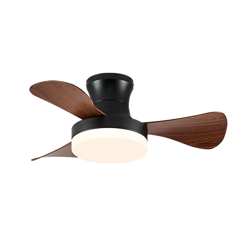 NSWR | Quiet Variable Frequency Full Spectrum Eye Protection Retro Bedroom Ceiling Fan Light ราคา 12,490 บาท*ส่งฟรี