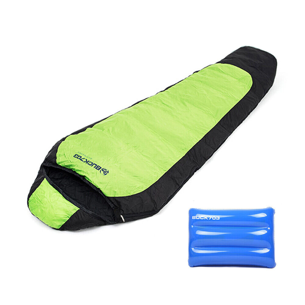 Buck703 | 100 Goose down Double-Layered High-Density Extra-Large Sleeping Bag for Car Camping, All-Season ราคา 3,191 บาท*ส่งฟรี
