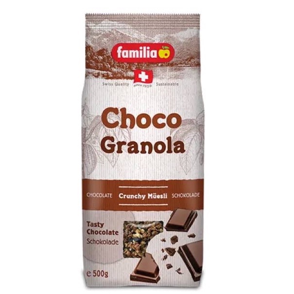 แฟมิเลีย ช็อกโก กราโนล่า (FAMILIA Choco Granola) 500 g.