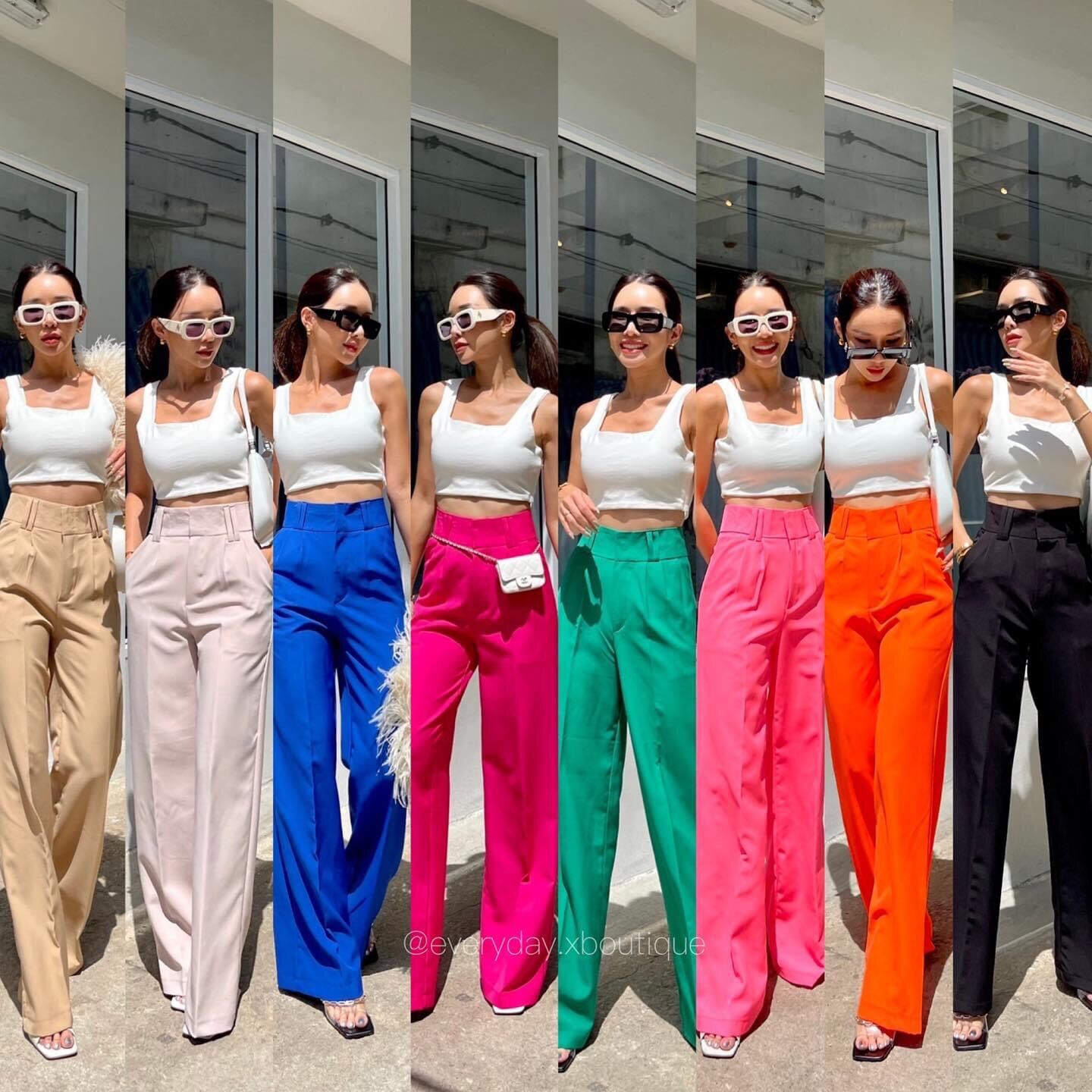 W12(0404)????มินิเดรสเกาะอกสมอครอบตัว แมทช์ง่าย ผ้าใสสบายมาก