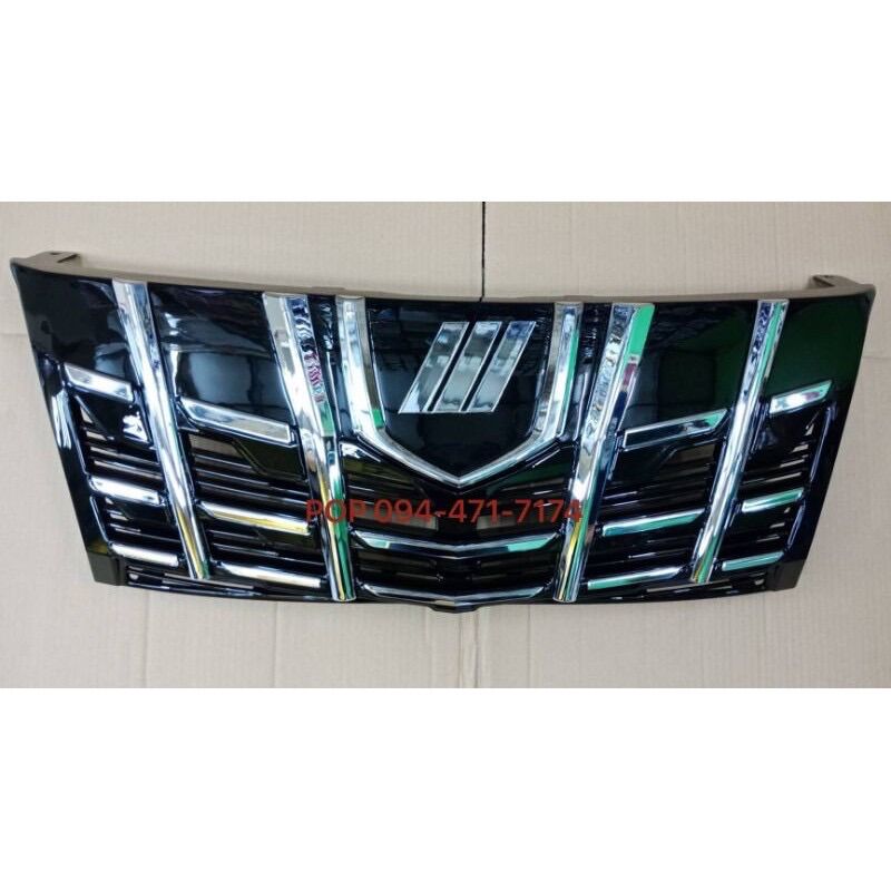 กระจังหน้าแต่ง โยโยต้า ฟอจูนเนอร์ 2020ลายALPHARD TOYOTA FORTUNER 2020 fron gril new fortuner 2020 alphard style by carto ราคา 5,150 บาท*ส่งฟรี