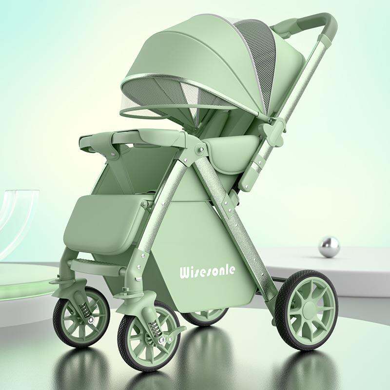 ZHUOLESHI | Four Seasons High View Convertible Reversible Infant Stroller