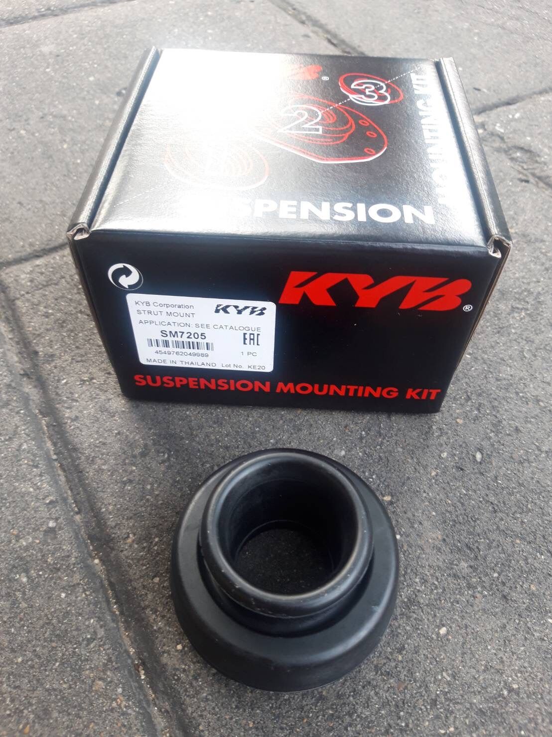 Front Shock Absorber Rubber for Mitsubishi Mirage Attrage 2008-2025, Kyb Brand, Price Per Piece. ราคา 239 บาท*ส่งฟรี