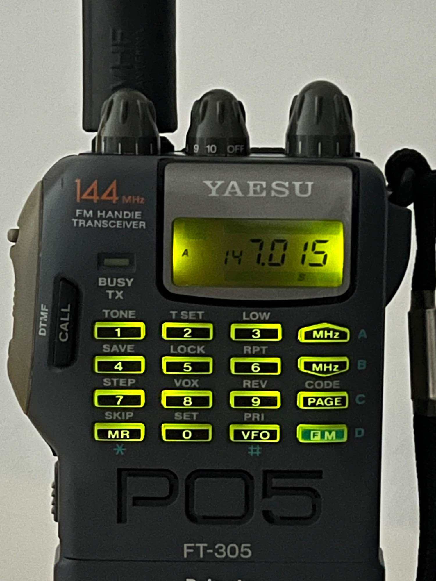 YAESU FT-305 /416 in japan secondhand VHF/FM import from Japan, By ...