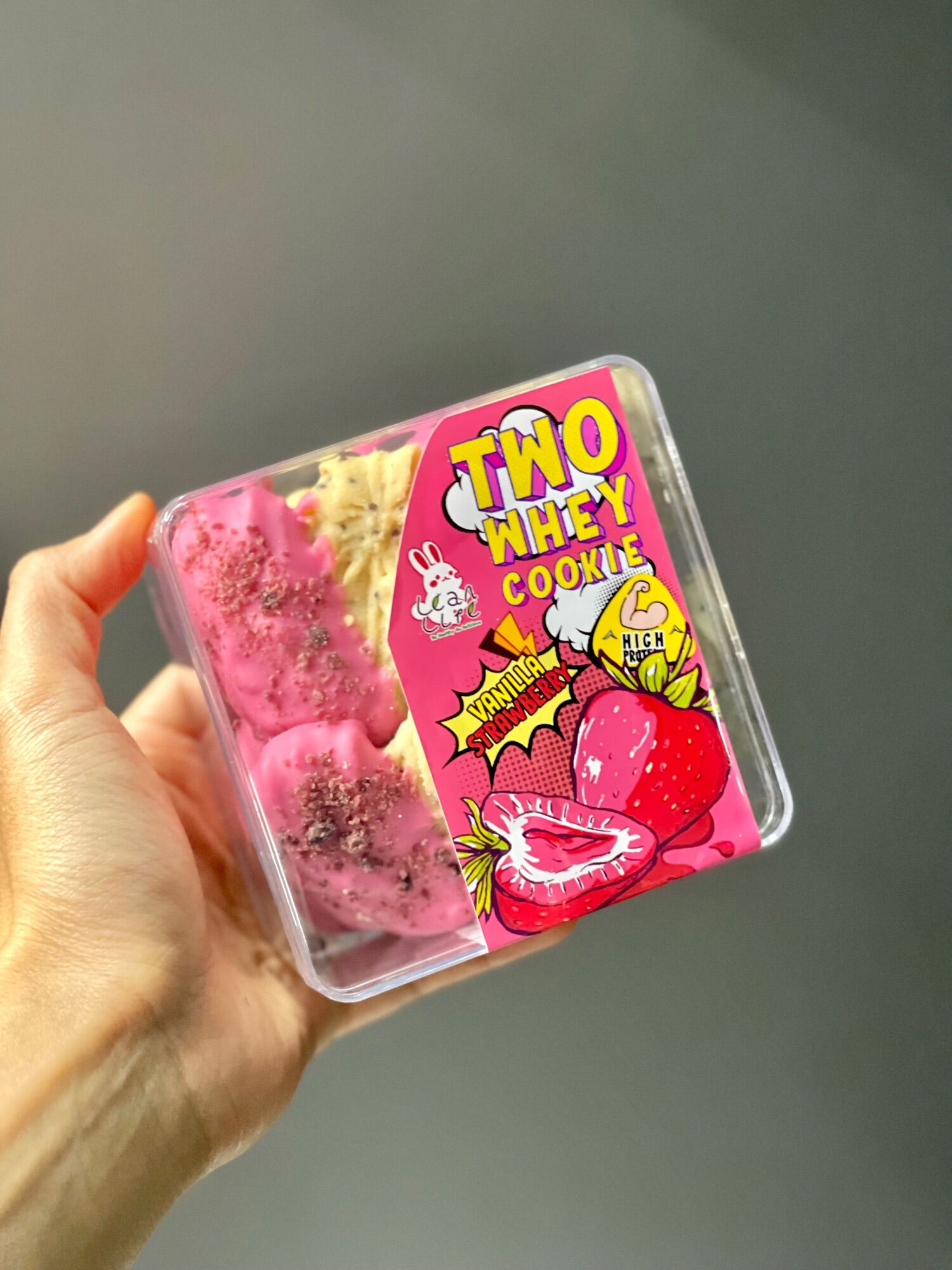 คุกกี้ช็อคเวย์ กรอบเบา สูตรไร้ นม เนย น้ำตาล เคลือบ Dark choc และ Cacao