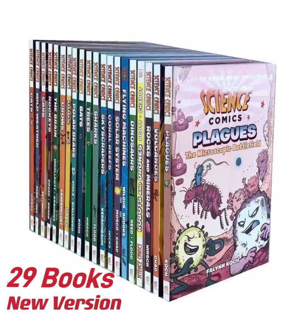 Science Comics 29 Books Series Full-color English funny