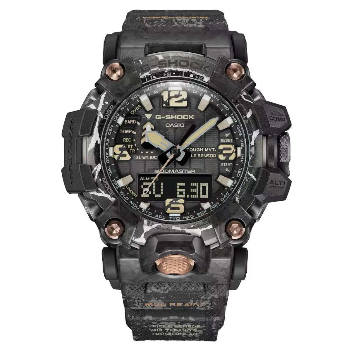 Harga g shock triple sensor multiband 6 tough clearance solar